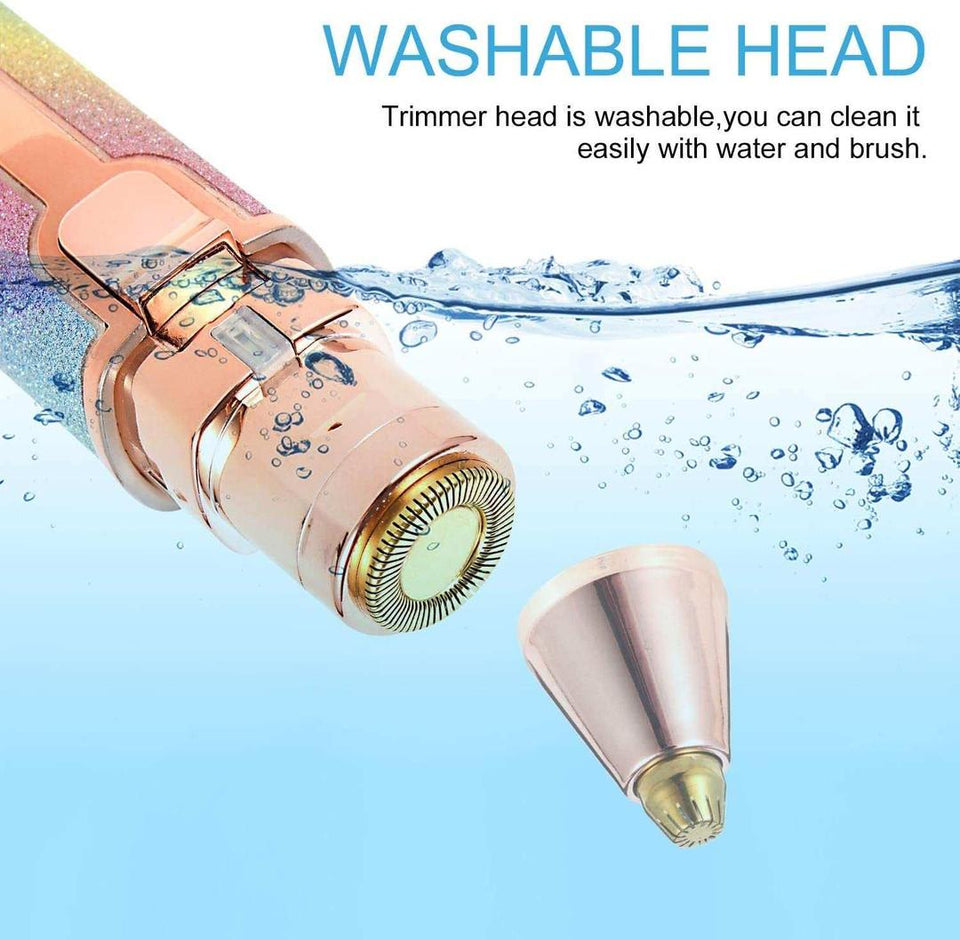 Rechargeable Women's Eyebrows Hair Trimmer