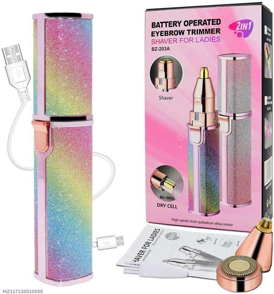 Rechargeable Women's Eyebrows Hair Trimmer